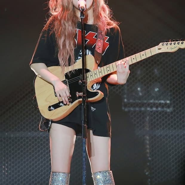 Kiss Alive Worldwide 96 97 투어 밴드티 블랙핑크