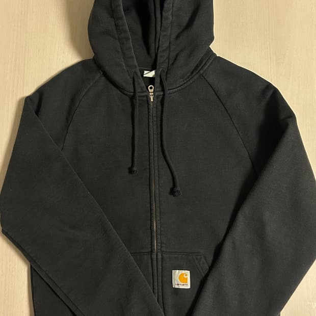 칼하트 블랙 후드집업
