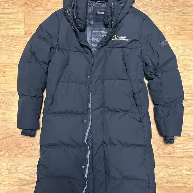 네셔널 지오그래픽 롱패딩 M