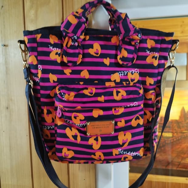 베네통 크로스백 토트백