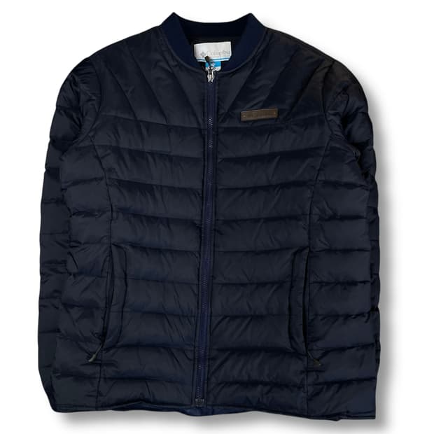 컬럼비아 네이비 경량 패딩 자켓 L