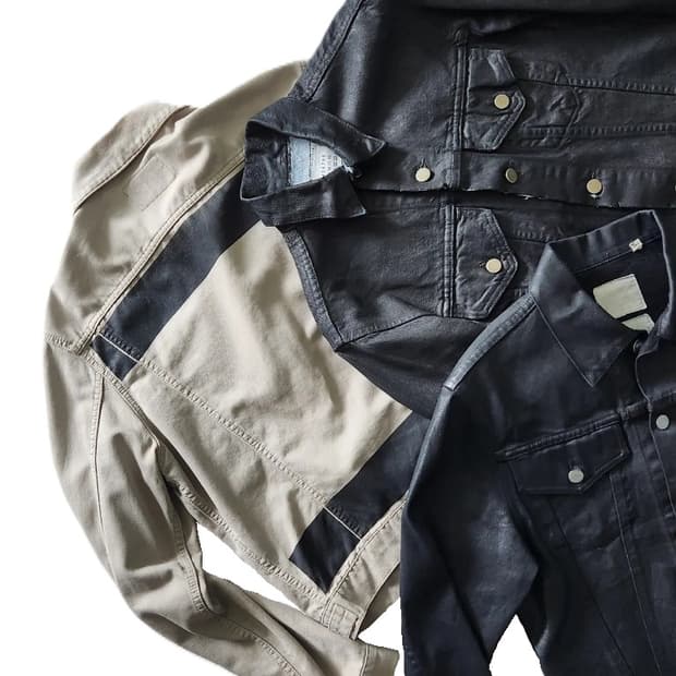 Helmut Lang 1999 Coatead denim Jacket
