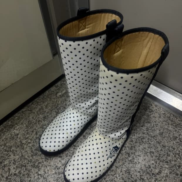 노스페이스 도트 레인 부츠 240