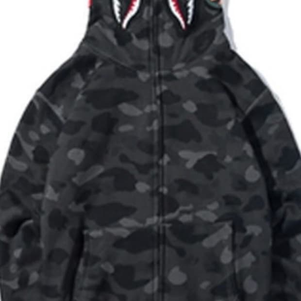 베이프 샤크후드 흑계