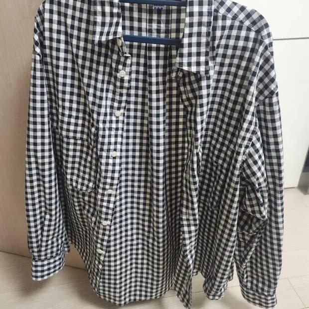소프터 체크셔츠 m사이즈
