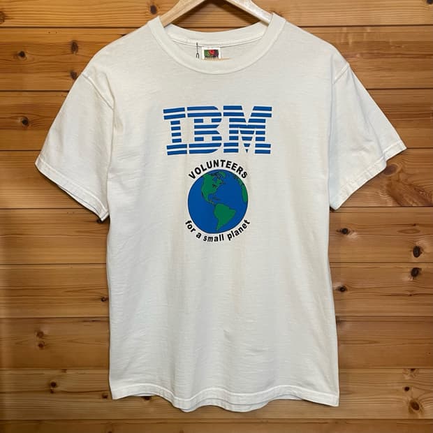 [M] 90-00s Fruits IBM T-shirt