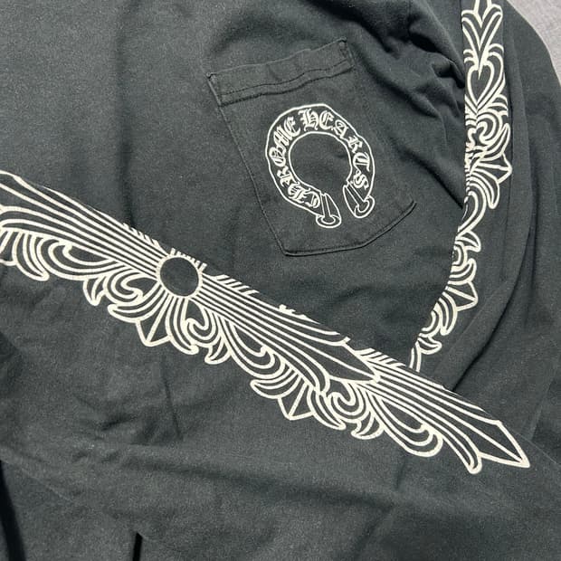 크롬하츠 chrome hearts 롱슬리브 긴팔 티셔츠