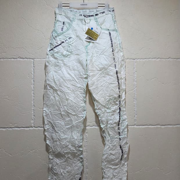 강혁 레디메이드 에어백 슈링크 와이드 트라우저 M