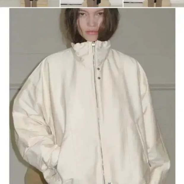 스튜디오테이블 cotton volume blouson / cream