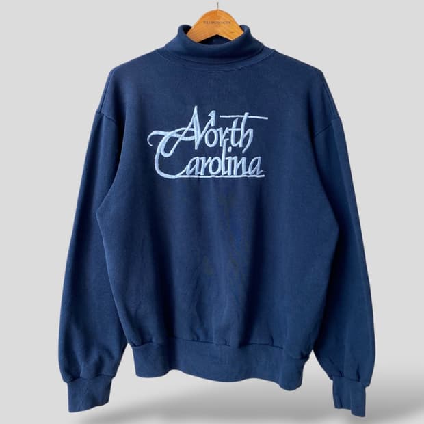 (XL)90s 빈티지 터틀넥 스웨트셔츠 맨투맨