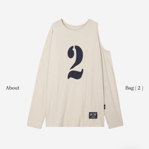 미스테리어스호텔 222 HOLE SLEEVE 아이보리
