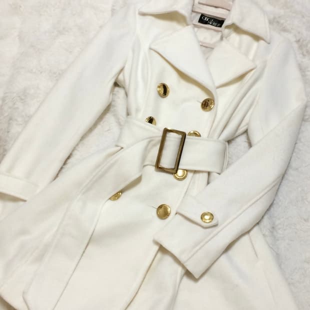 달천깔 세실맥비 금장 코트