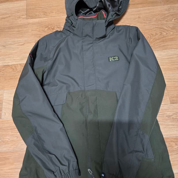 K2여성 카키 바람막이 자켓(M사이즈)