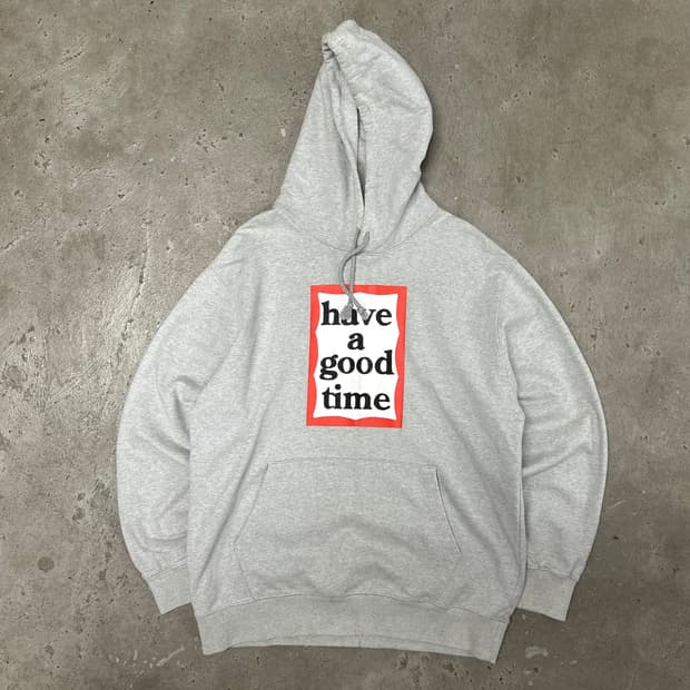 헤브어굿타임 후드티[1563]