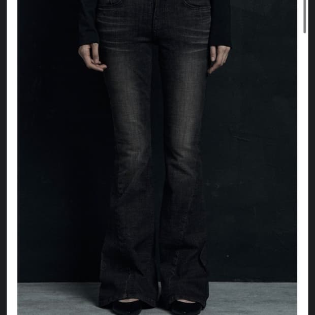 시너진 웜 워싱 데님 펜츠 M