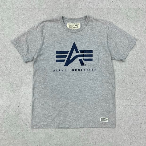 Alpha industries 알파인더스트리 빅로고 반팔