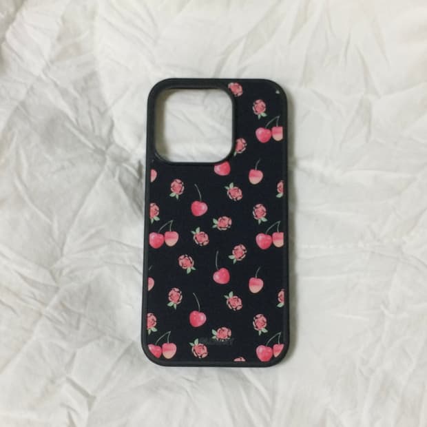 글로니 BLACK CHERRY BUMPER CASE 아이폰 15프로
