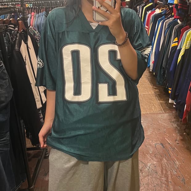 [HI]NFL 풋볼져지 반팔티 그린