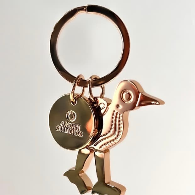 Azohi Gold keychain