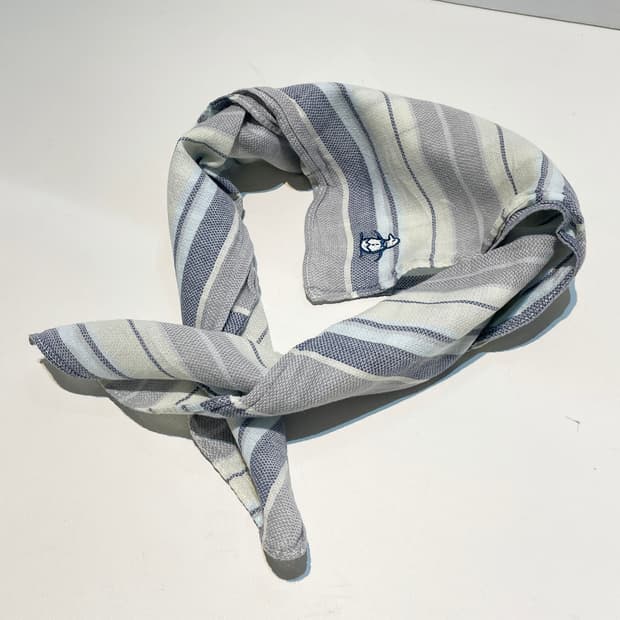 먼싱웨어 00s 재팬 자수 로고 쁘띠 손수건 A1452