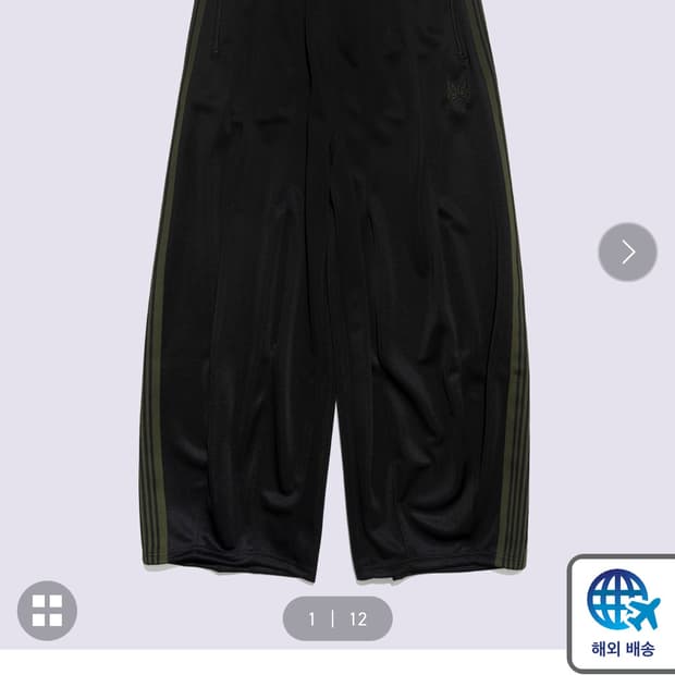 [구매]NEEDLES HD TRACK PANT - POLY SMOOTH 