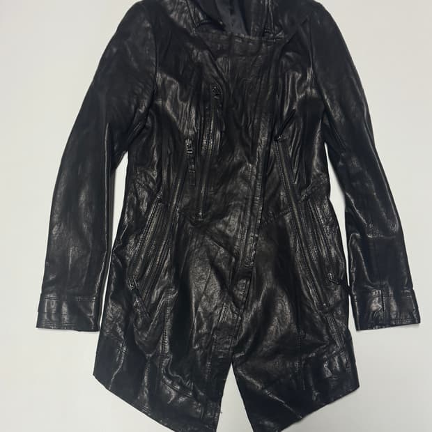 여성 빈티지 끌로에 리얼 양가죽 롱 자켓 44 ~ 55