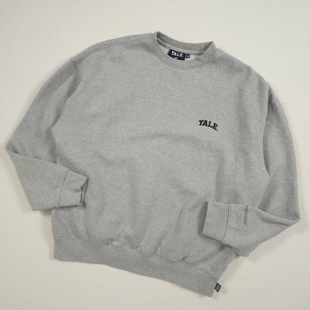 M(95) 예일 YALE 로고 기모 맨투맨