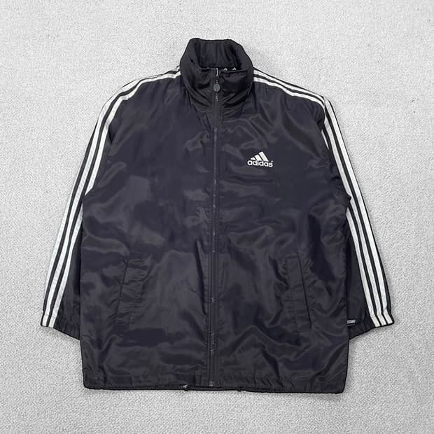 아디다스 올드스쿨 3s 바람막이 자켓 다크브라운