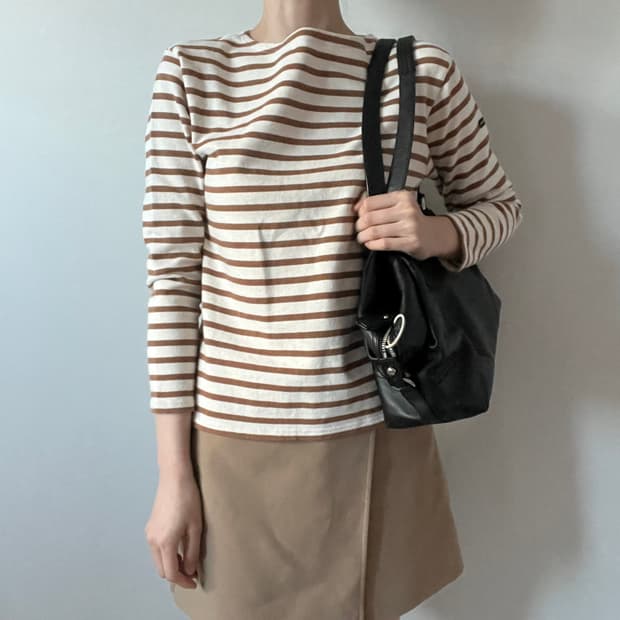 SAINT JAMES stripe long sleeve