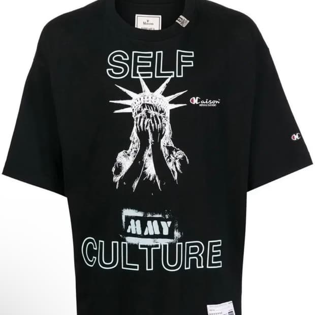 미하라 야스히로 챔피언 자유의여신상 반팔블랙44