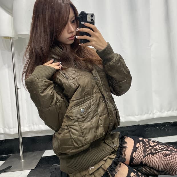 🎸카키 패딩 자켓🎸