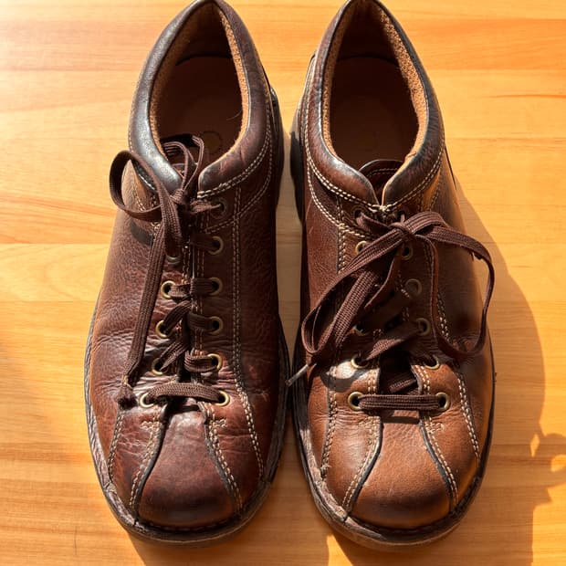 빈티지 닥터마틴 브라운 레더 더비슈즈 UK9/280