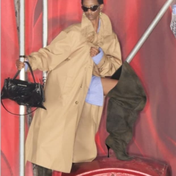 글렌마틴스 트렌치코트 s