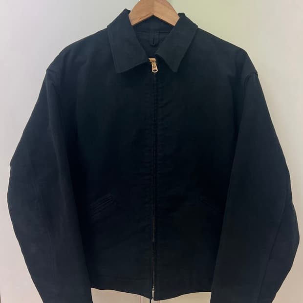 코모리 25aw 몰스킨 집 숏 자켓