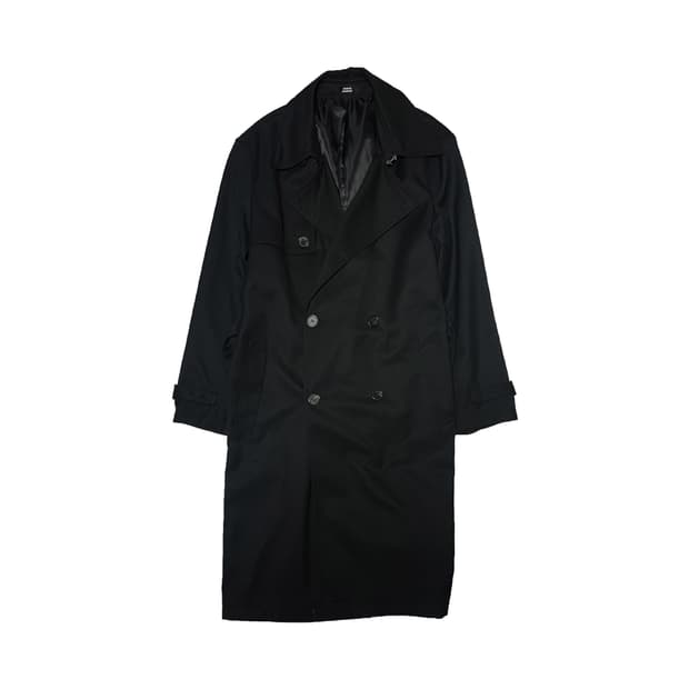 무신사스탠다드 블랙 트렌치 코트