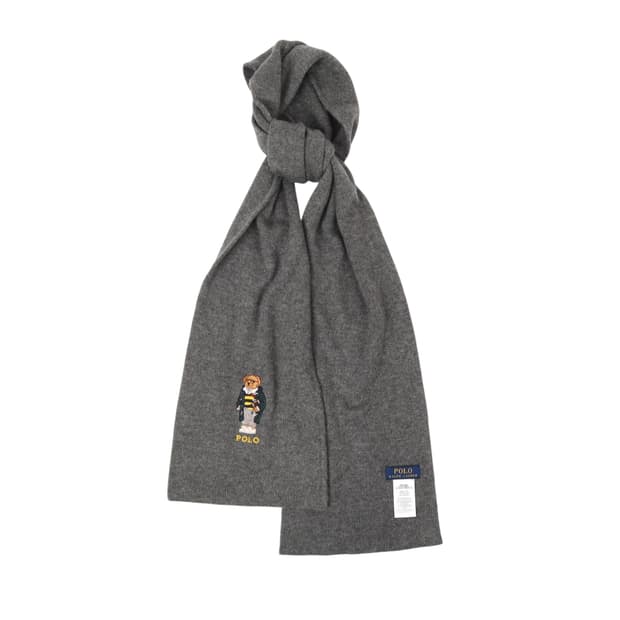 폴로 랄프로렌 그레이 폴로베어 머플러