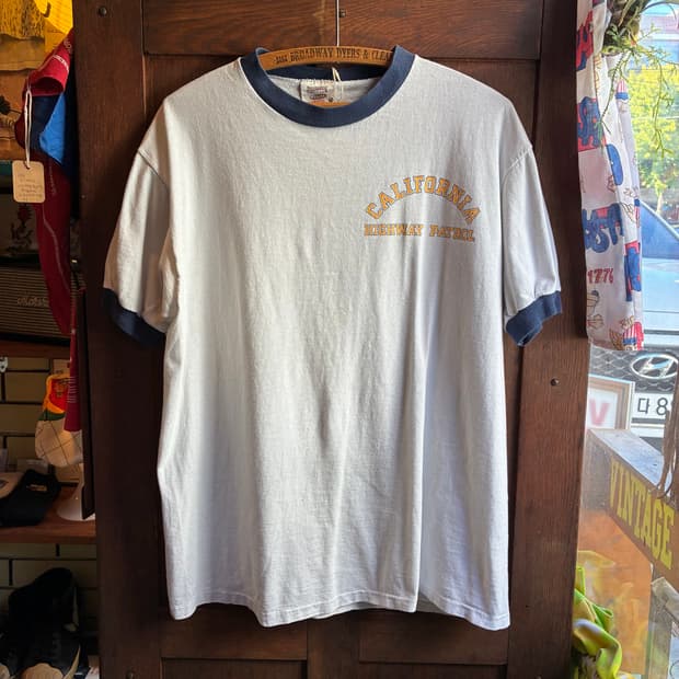 00s California Highway Patrol Ringer Tee