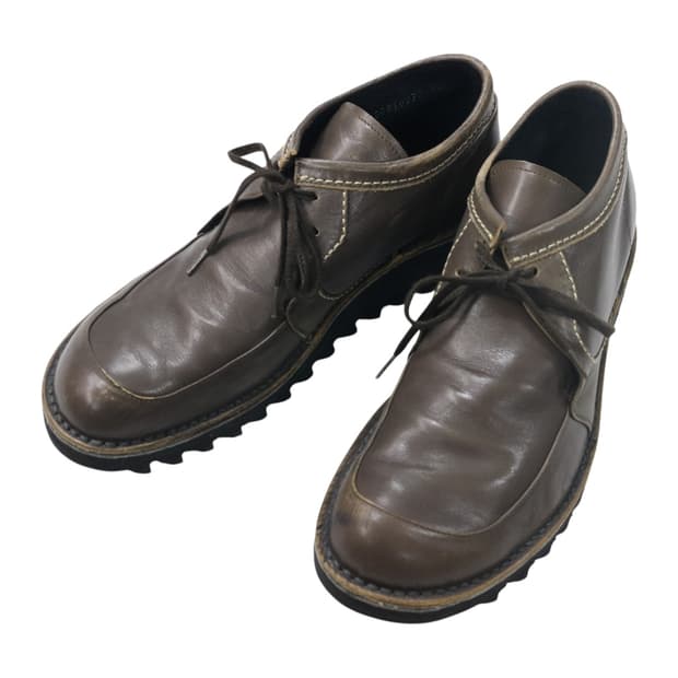 알프레도 바니스터 빈티지 레더 샤크솔 티롤리안 슈즈