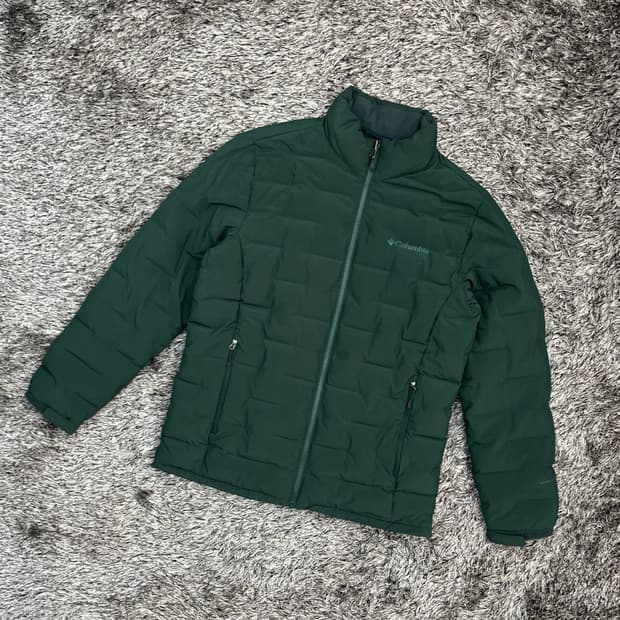 콜롬비아 남성 튜브 구스다운 경량패딩 (L)