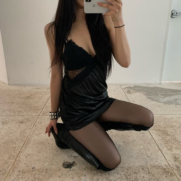 Black Lace Cami