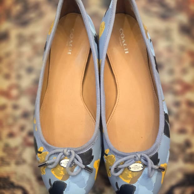 코치(COACH)  발레 플랫 슈즈