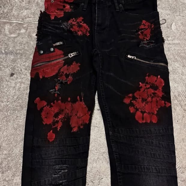 LGB Blood Design Pants