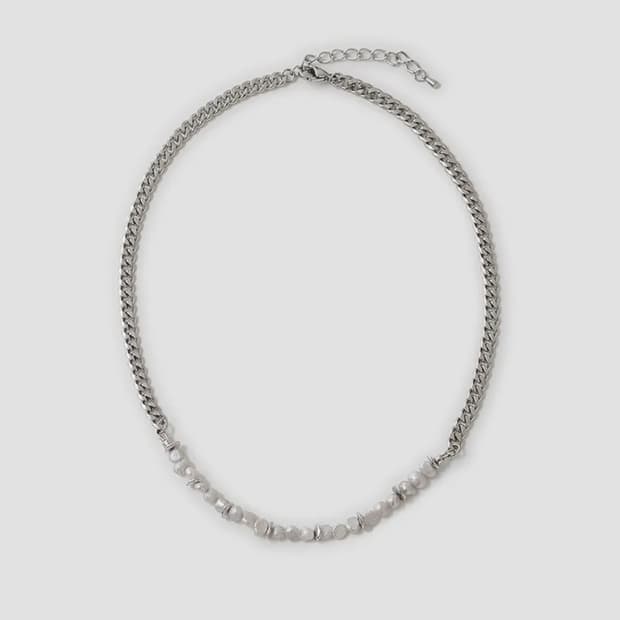 벨리에 체인 펄 목걸이 + 팔찌