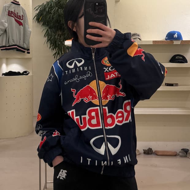 레드불 빈티지 레이싱 바람막이 자켓 U71