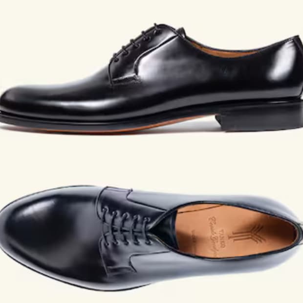 얀코 남성 더비 슈즈 블랙 6사이즈 (250~255)