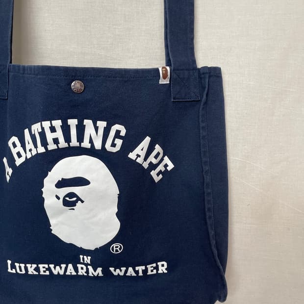 A BATHING APE® 2015 HAPPY Tote Bag