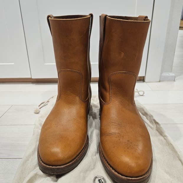 라보테 가르디안 소가죽 부츠 브라운(LA BOTTE GARDIANE)