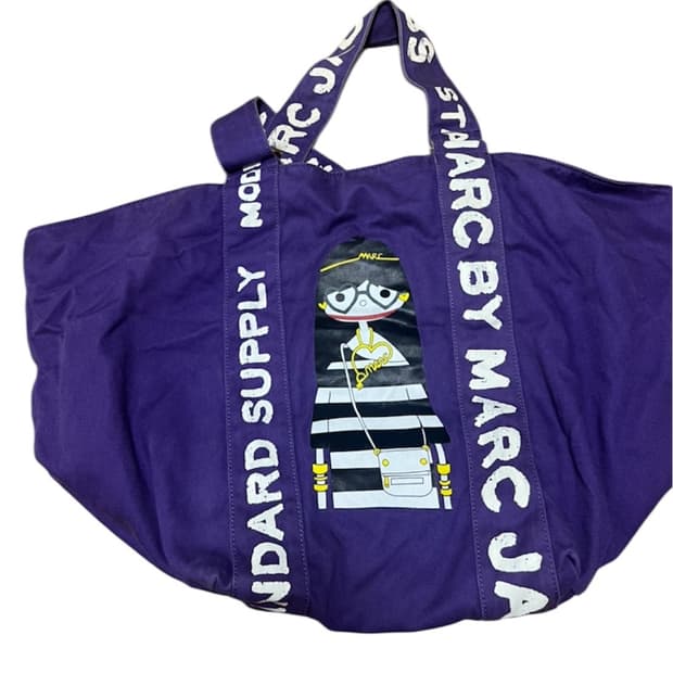 마크제이콥스 프린팅 빅 숄더 에코백