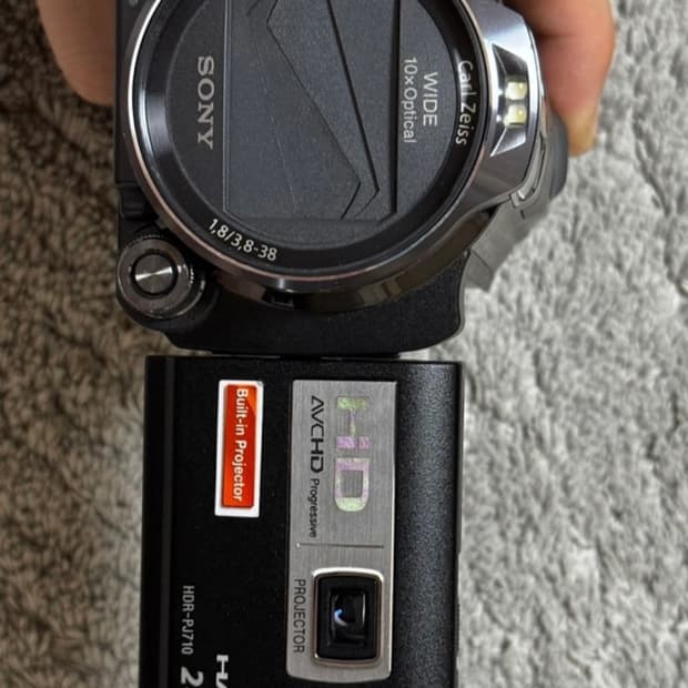 소니 HDR-PJ710 캠코더 (프로젝트 기능)