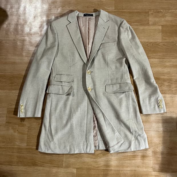 [105] 바톤 권오수 제냐 헤링본 캐시미어100 코트